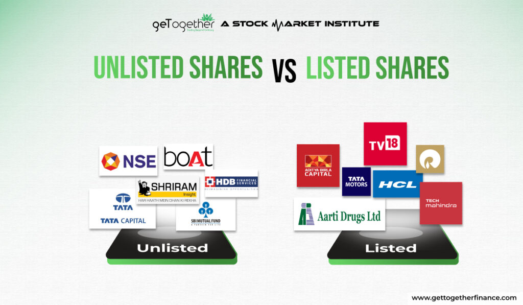 Unlisted Shares Vs Listed Shares