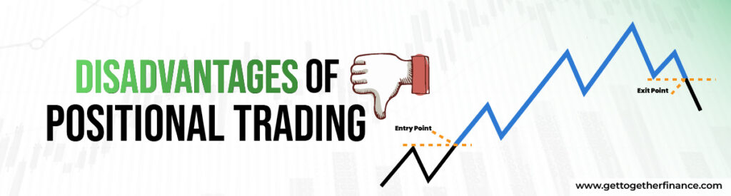 Disadvantages of position trading